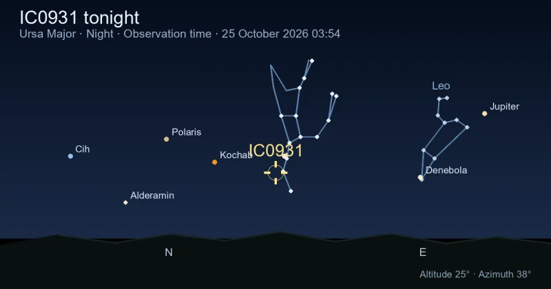 IC0931 tonight