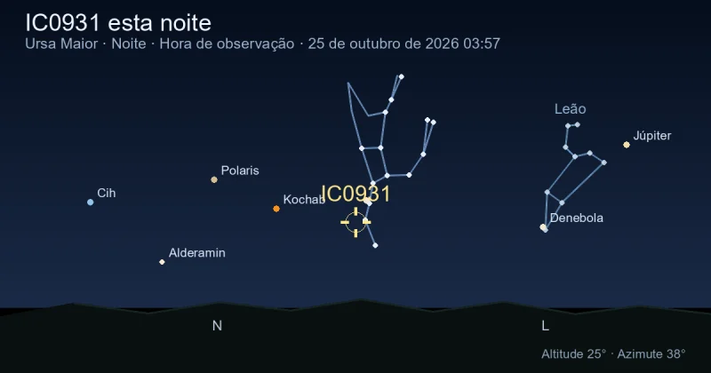 IC0931 esta noite