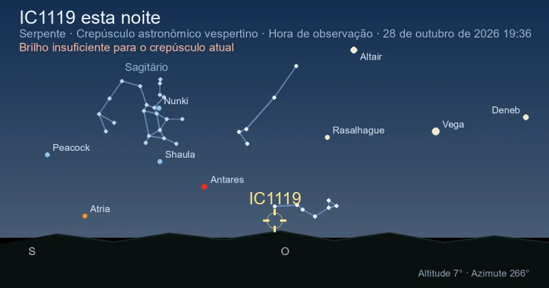 IC1119 esta noite