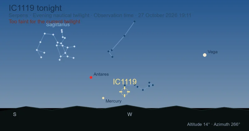 IC1119 tonight