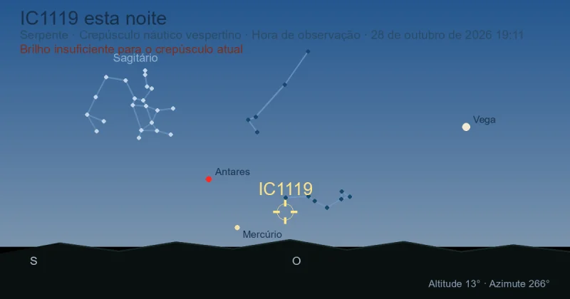 IC1119 esta noite