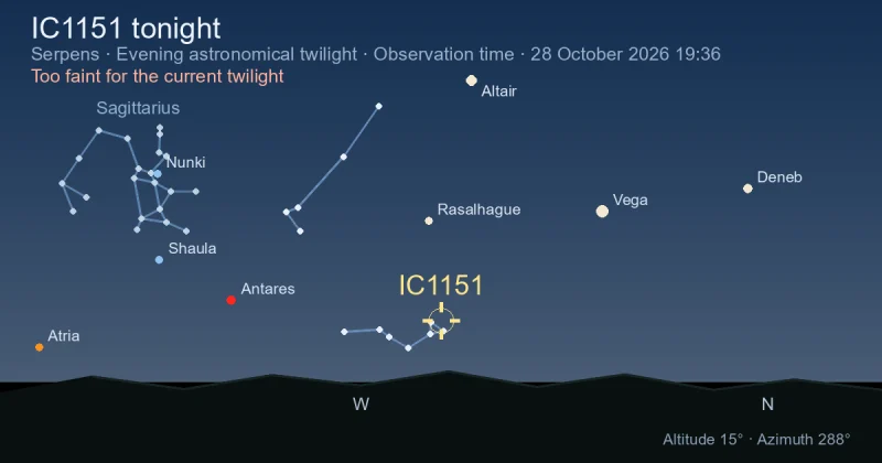 IC1151 tonight