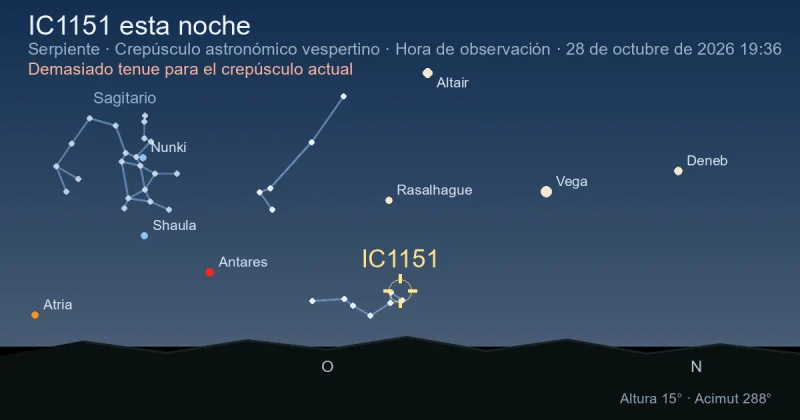 IC1151 esta noche