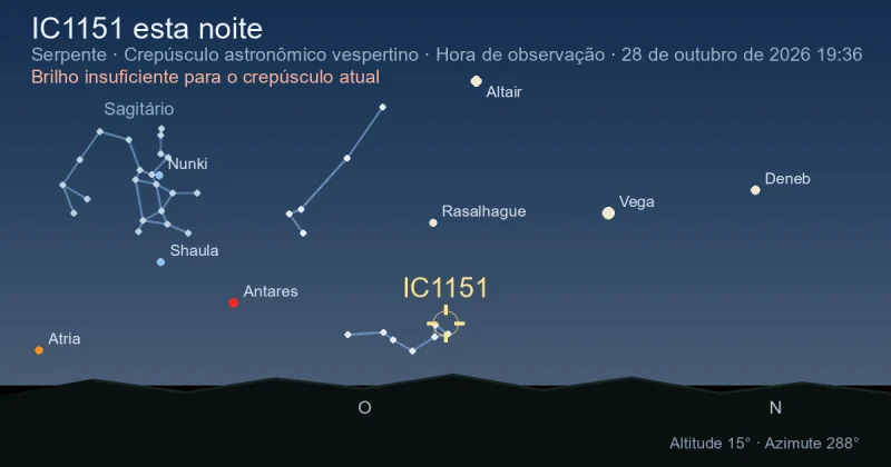 IC1151 esta noite