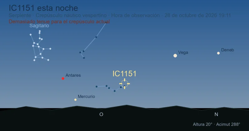 IC1151 esta noche