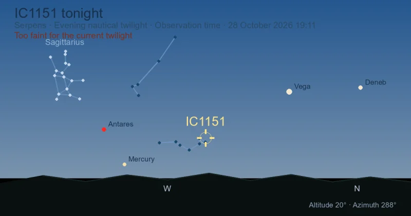 IC1151 tonight