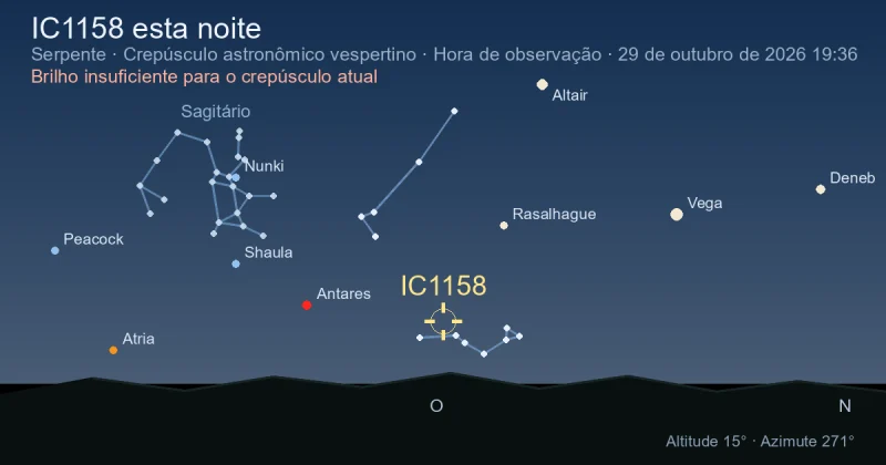 IC1158 esta noite