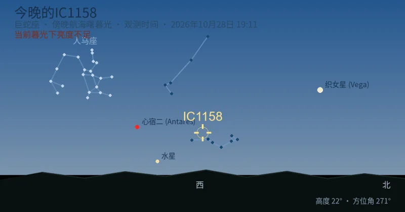 今晚的IC1158