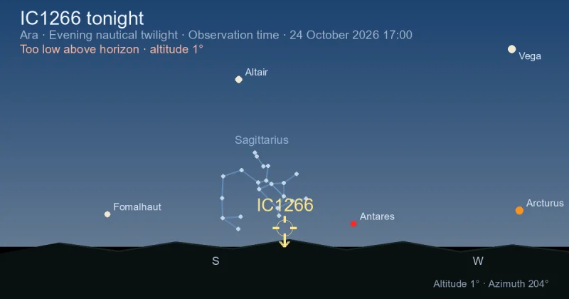 IC1266 tonight