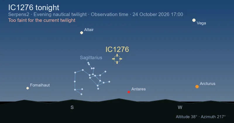 IC1276 tonight