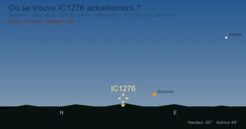 Où se trouve IC1276 actuellement ?