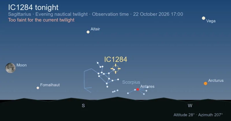 IC1284 tonight