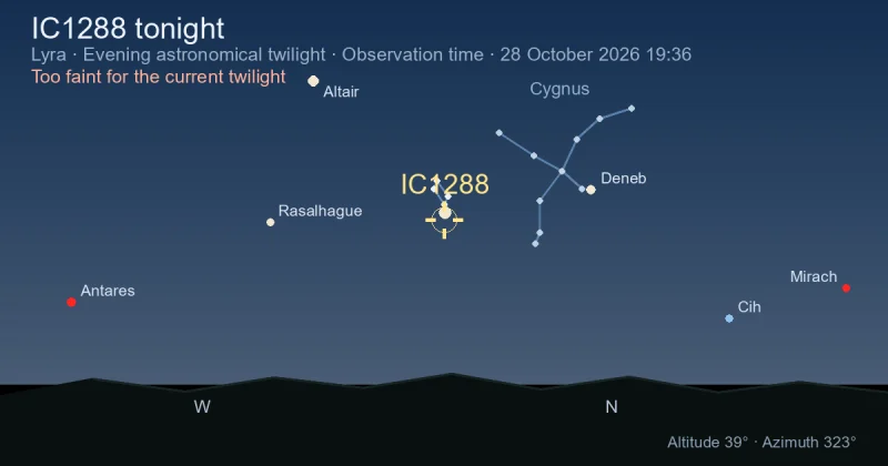 IC1288 tonight