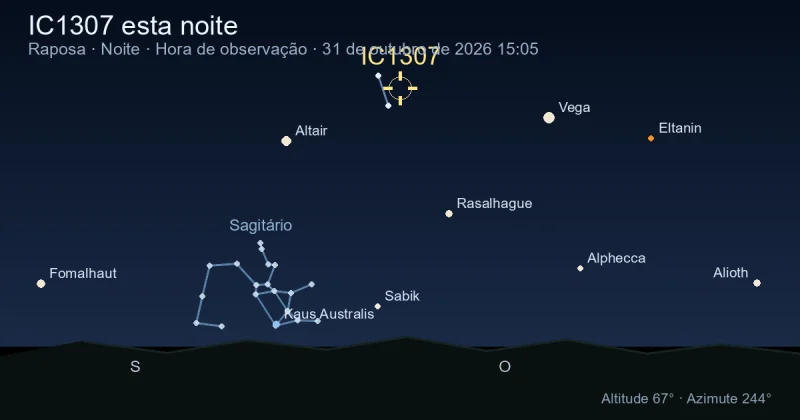 IC1307 esta noite