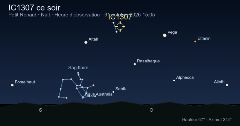 IC1307 ce soir