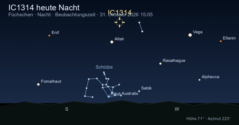 IC1314 heute Nacht