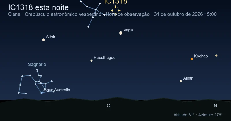 IC1318 esta noite