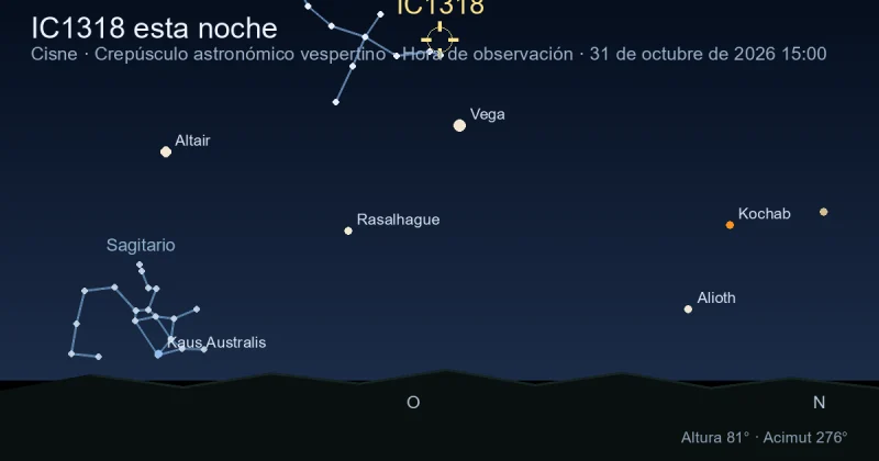 IC1318 esta noche