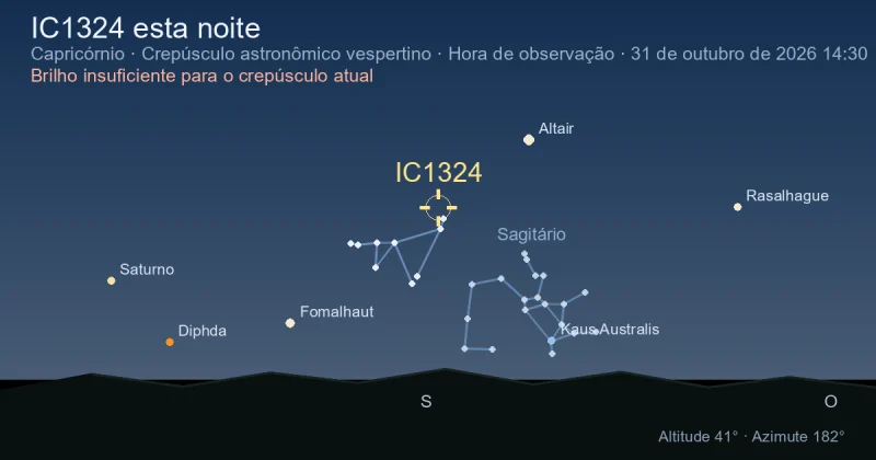 IC1324 esta noite
