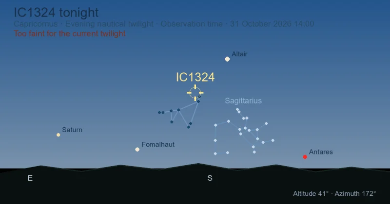 IC1324 tonight