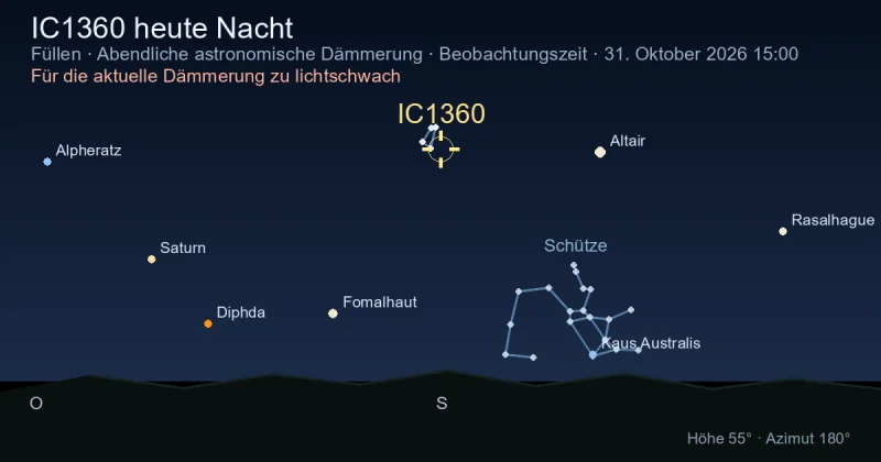 IC1360 heute Nacht