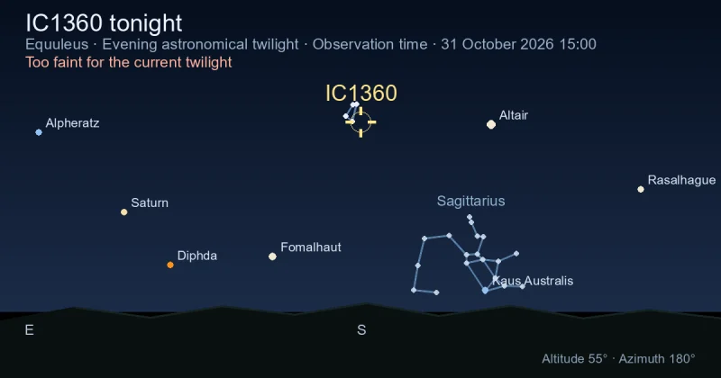 IC1360 tonight