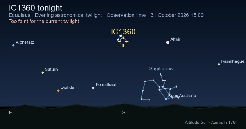 IC1360 tonight