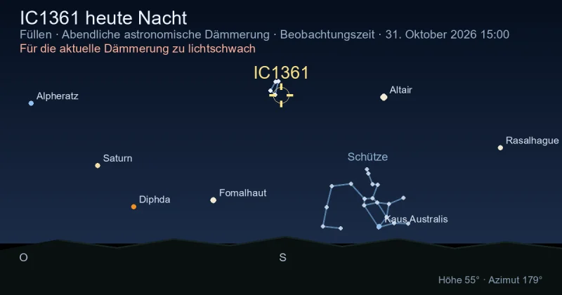 IC1361 heute Nacht