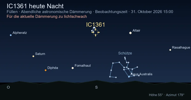 IC1361 heute Nacht
