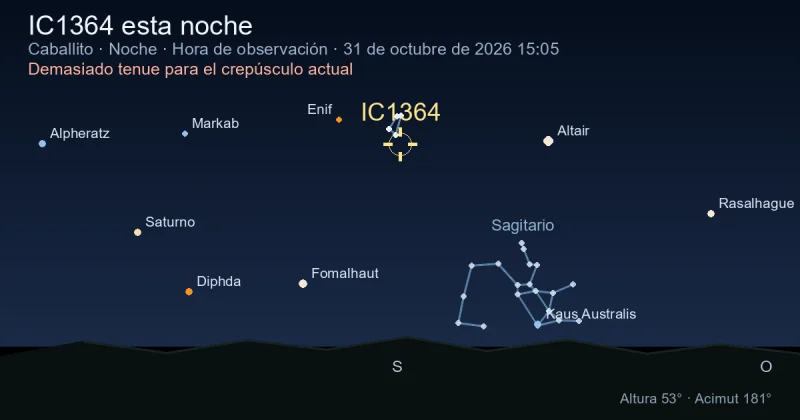 IC1364 esta noche