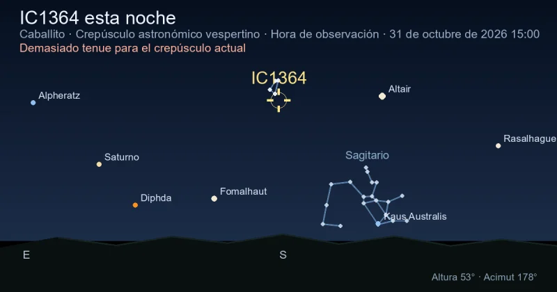 IC1364 esta noche