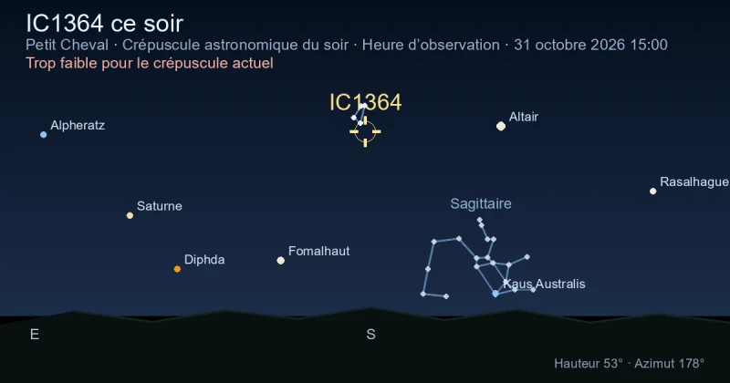 IC1364 ce soir