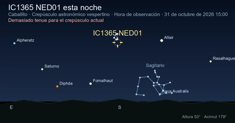 IC1365 NED01 esta noche