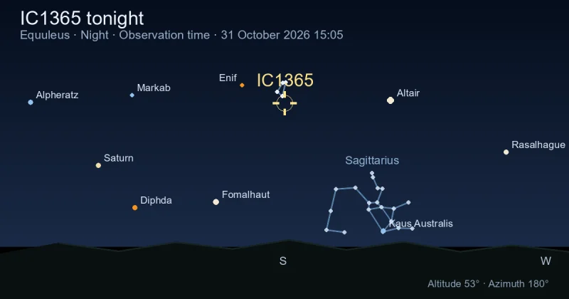 IC1365 tonight