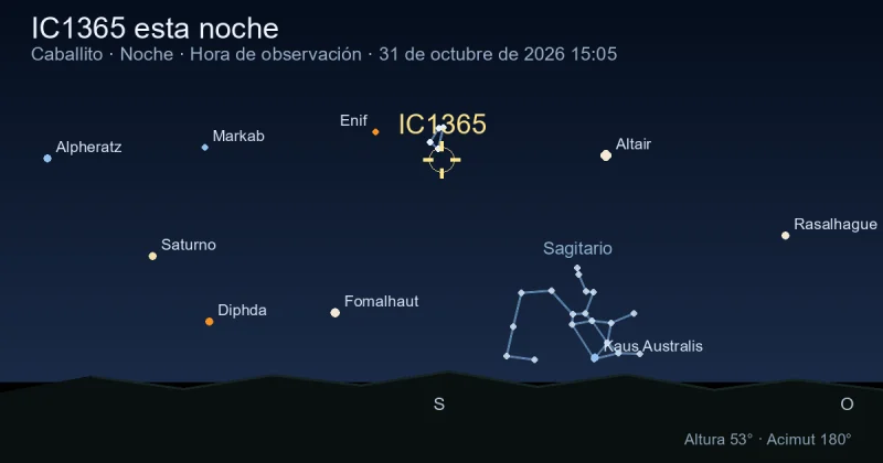 IC1365 esta noche