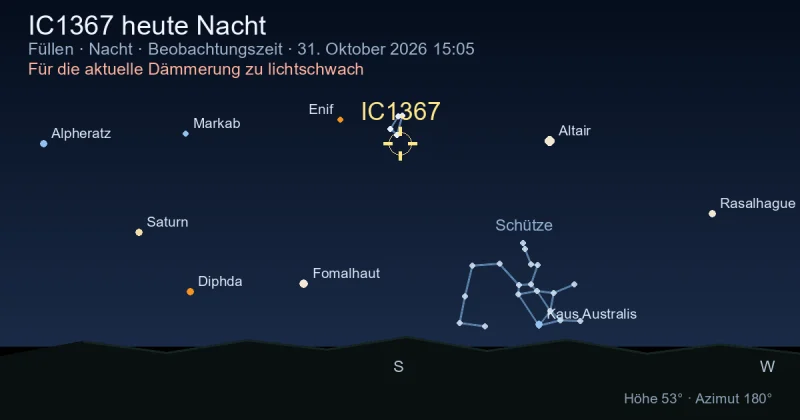 IC1367 heute Nacht