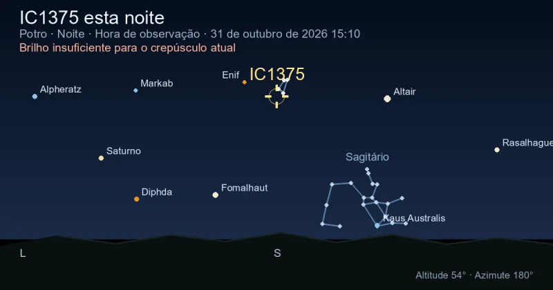 IC1375 esta noite