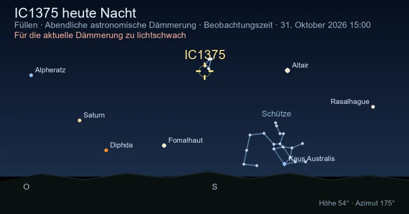 IC1375 heute Nacht