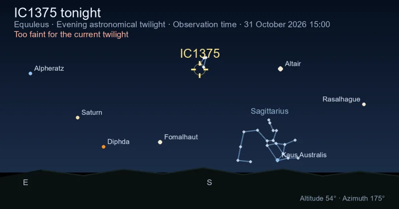 IC1375 tonight