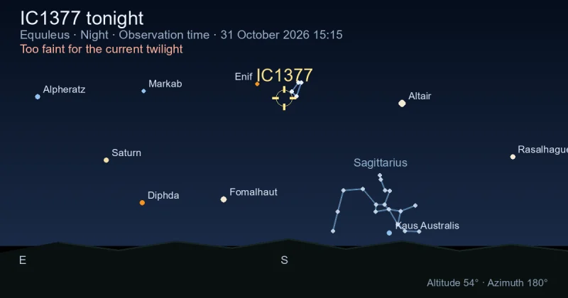 IC1377 tonight