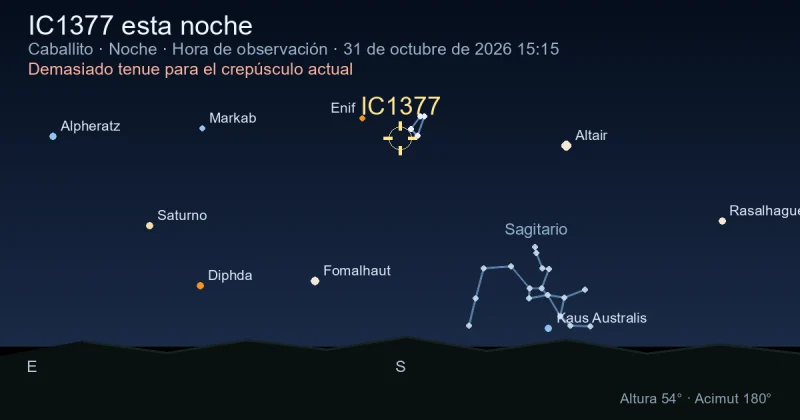 IC1377 esta noche