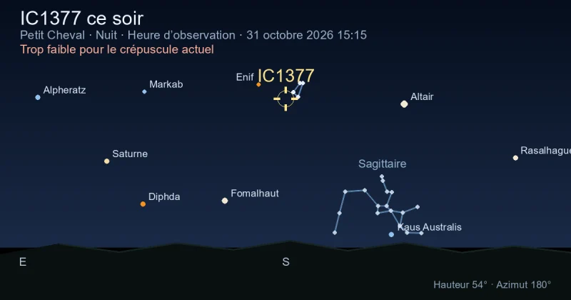 IC1377 ce soir
