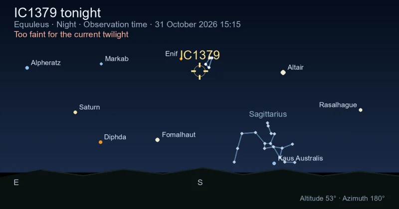 IC1379 tonight