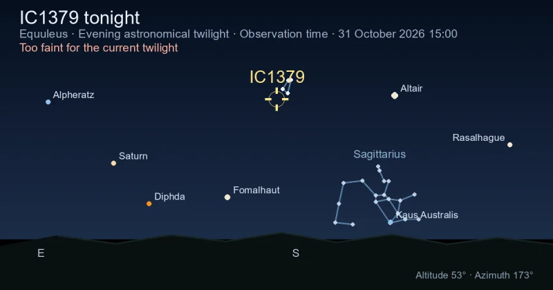 IC1379 tonight
