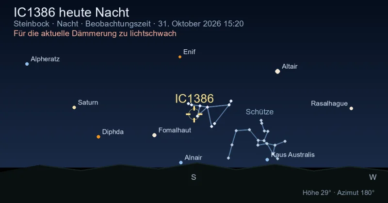 IC1386 heute Nacht