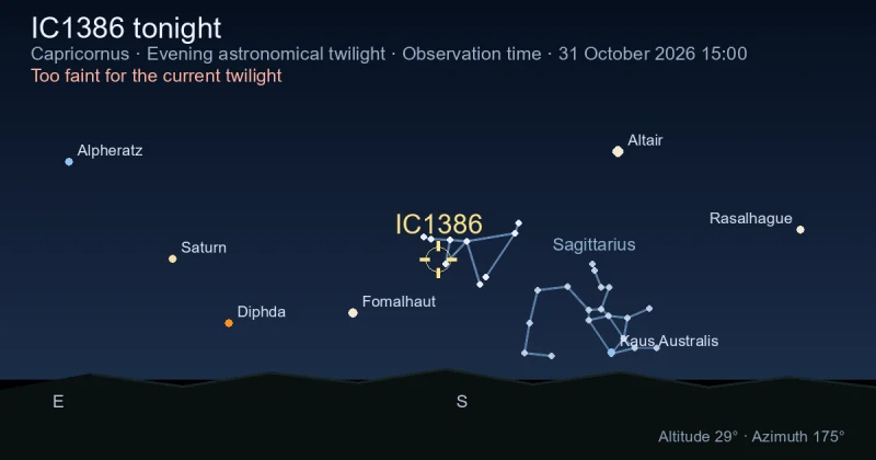 IC1386 tonight