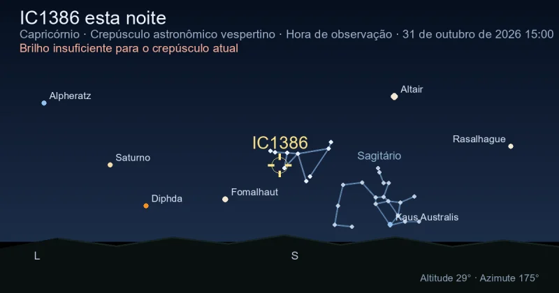 IC1386 esta noite