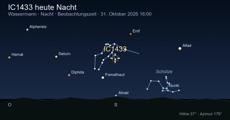 IC1433 heute Nacht