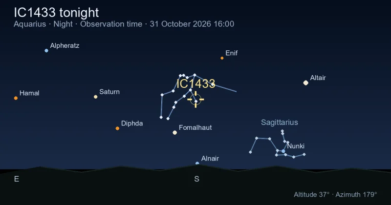 IC1433 tonight