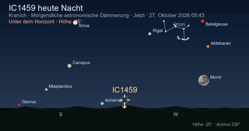 IC1459 heute Nacht